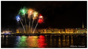 FUEGOS ARTIFICIALES BAHIA DONOSTIA