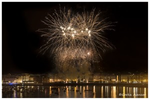 FUEGOS ARTIFICIALES BAHIA DONOSTIA