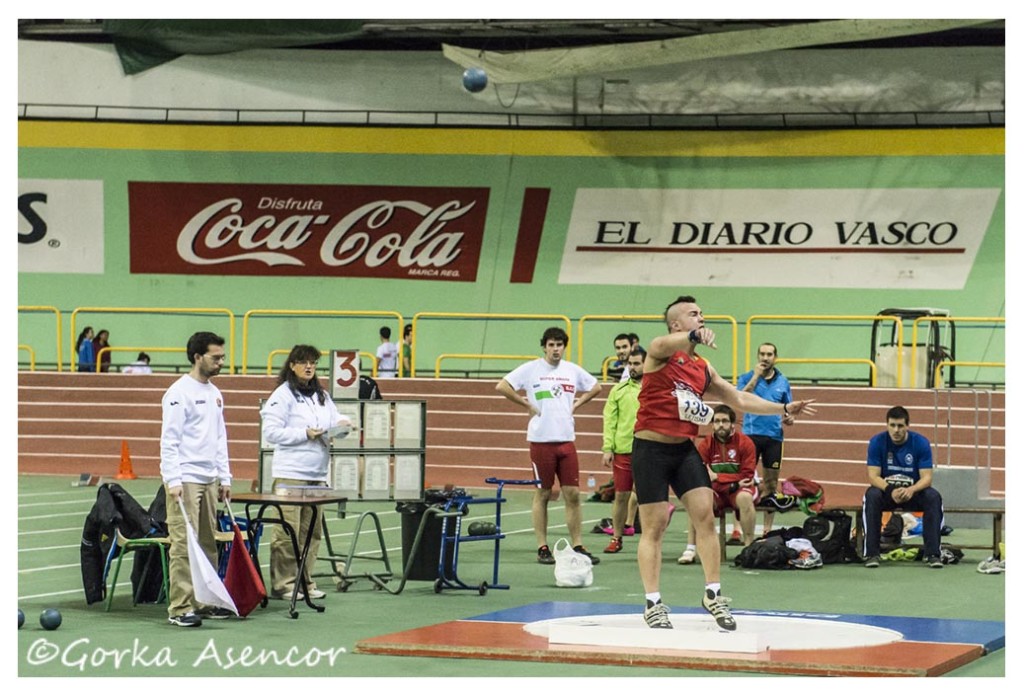 FOTO DONOSTIA ATLETISMO PESO