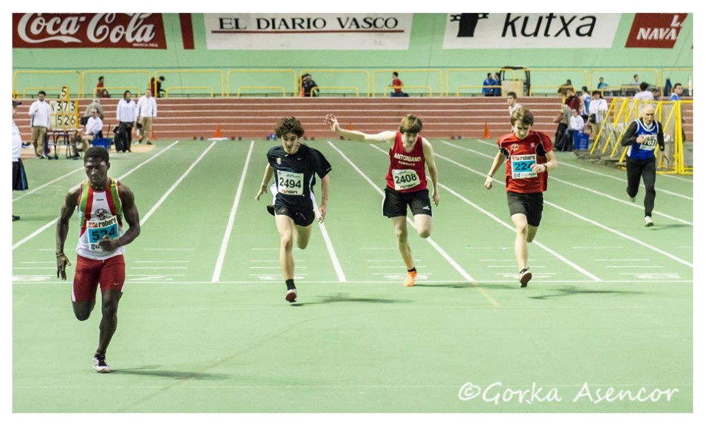 FOTO DONOSTIA ATLETISMO VELOCIDAD