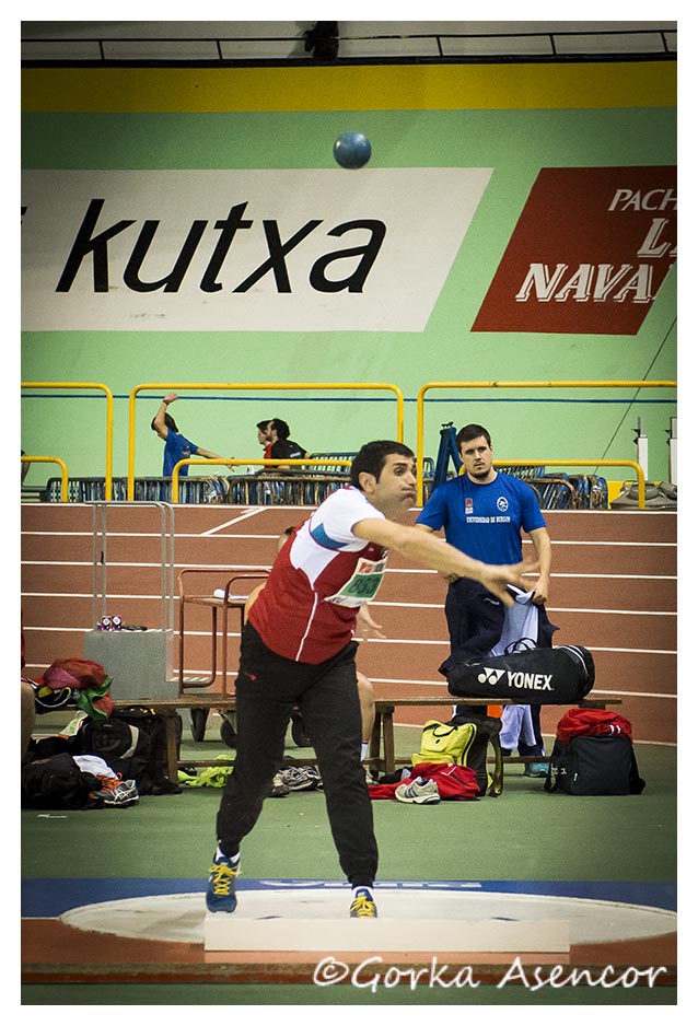 FOTO DONOSTIA ATLETISMO PESO