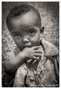 FOTO AFRICA ETIOPIA NIÑO DORCE