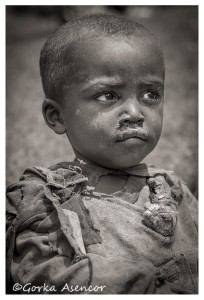 FOTO AFRICA ETIOPIA NIÑO DORCE